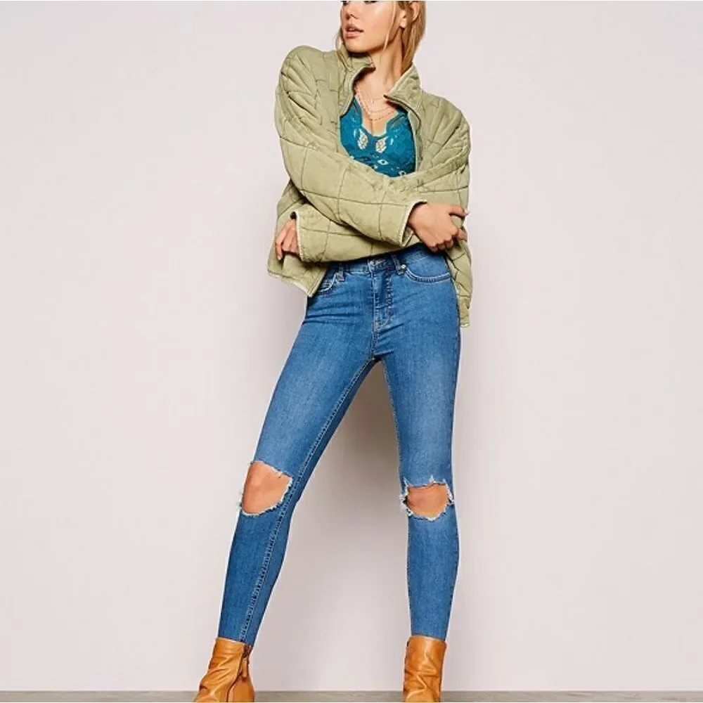 Free People Busted Skinny Jeans‎